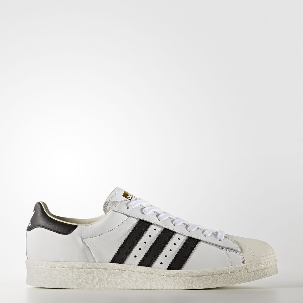 Adidas Superstar Boost - Originals γυναικεια - Ασπρα/Μαυρα/Χρυσο Χρωμα Μεταλλικός,Μέγεθος: EU 36 – 5